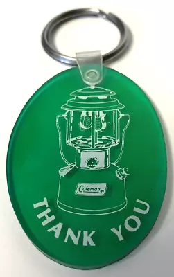 Vintage Coleman Lantern Co DEALER THANK YOU Key Chain Fob Advertising • $75