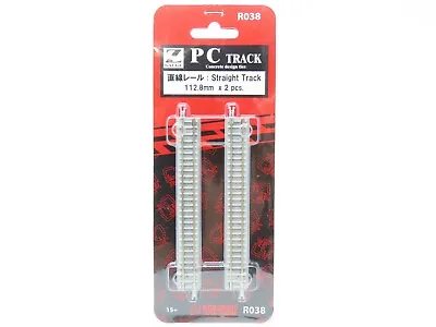 $24.95 • Buy Z Scale Rokuhan R038 112.8mm Straight Track - 2 Pcs. 