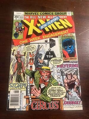X-Men #111 Marvel 1978 Claremont & Byrne Magneto & Mesmero Appearance Storm • $50
