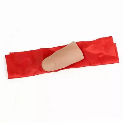 Simulation Magic Thumb Soft Fake Finger Disappear Cloth Magic Tricks Prop • £2.39