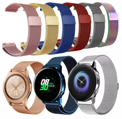 20mm Milanese Strap For Samsung Galaxy Watch Active Active2 40mm 44MM Watch Band • $15.99