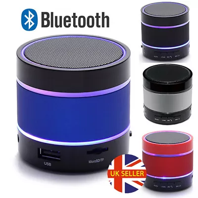 LED Bluetooth Wireless Portable Speaker Mini Loud Bass For Samsung IPhone IPad. • £9.71