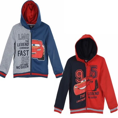 £14.90 • Buy Boys HS1363 Disney Cars Full Zip Hooded Sweatshirt Size: 3-8 Years