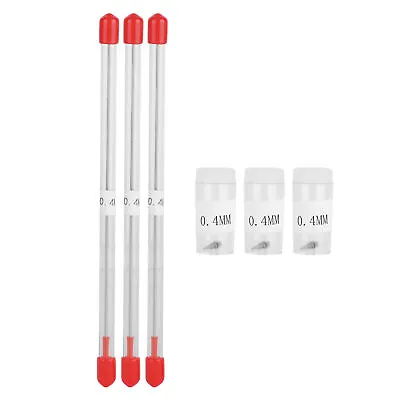 £6.52 • Buy 3 Sets 0.4mm Airbrush Nozzle Airbrush Needles Replacement For Spray Sprayer