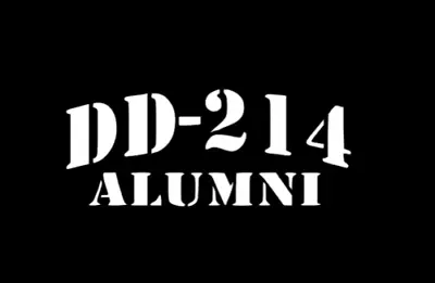 DD-214 Alumni - Army - Navy - Air Force - Marines - Veteran Vinyl Decal Sticker • $3.25