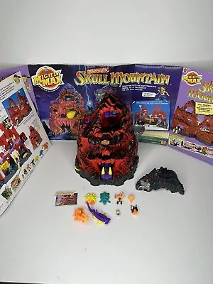1993 Mighty Max Trapped Skull Mountain Playset Bluebird Mattel 99% Complete • $129.99