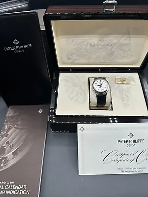 Patek Philippe Complications Annual Calendar Moon Phase Men's Watch - 5396G-011 • $45000