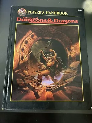 Advanced Dungeons & Dragons Player's Handbook 2159 AD&D RARE Hardcover • $44.15