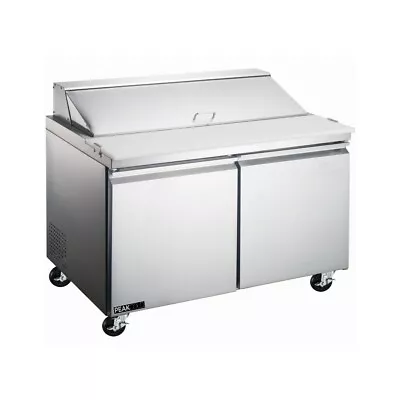 PEAKCOLD 60  Stainless Steel Restaurant Refrigerated Sandwich  Prep Table • $2545