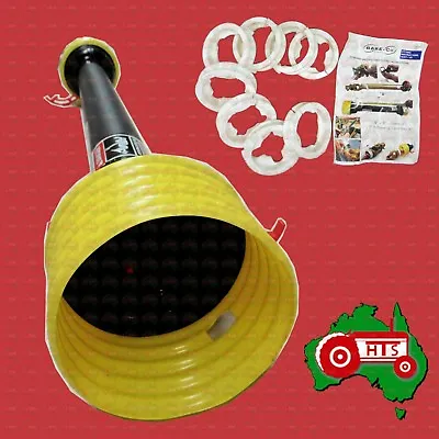 $97 • Buy Tractor Slasher Implement Large PTO Shaft Safety Guard Cover 1 Meter Closed