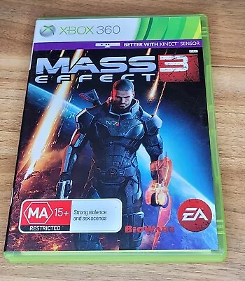 Mass Effect 3 - Xbox 360 PAL - Complete With Manual  • $6.99