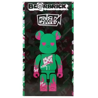 Medicom BE＠RBRICK EXIT 400% Bearbrick Figure • $120