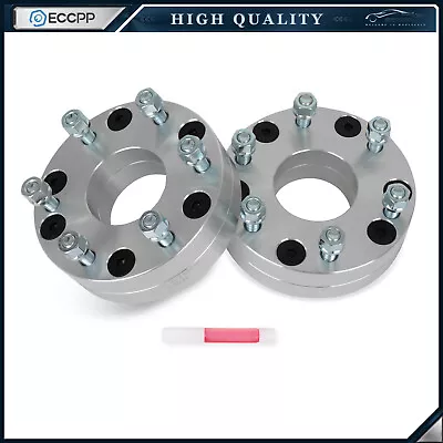 2Pcs 2  5x4.5 To 6x5.5 Wheel Adapters 12x1.5 For Toyota Tacoma 5 Lug To 6 Lug • $62.59