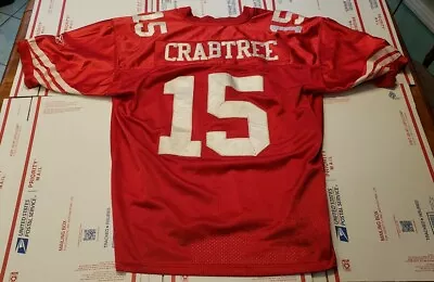 Reebok NFL On Field San Francisco 49ers Michael Crabtree #15 Jersey Size 54 • $39