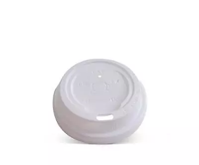 50x Coffee Travel Lid White For 4oz Coffee Cups Disposable Take Away • $3.50