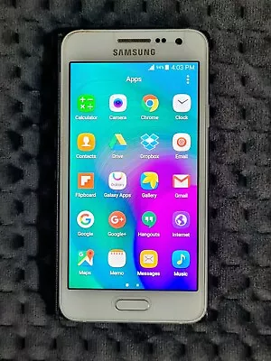 Samsung Galaxy A3 SM-A300Y - 16GB - White Smartphone • $20