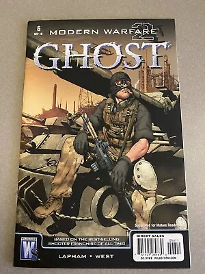 Modern Warfare 2 Ghost #6  Wildstorm Call Of Duty Comic Rare • $39.99