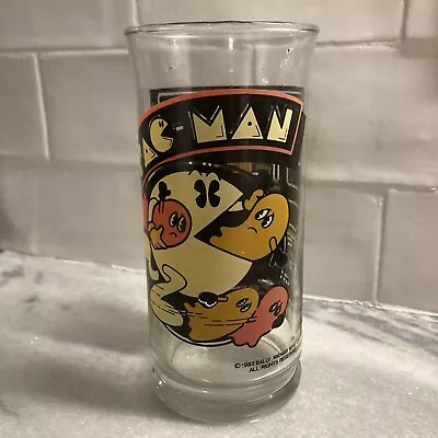 Vintage PAC-MAN Drinking Glass 1982. Bally Midway Mfg. Co. GREAT CONDITION! • $12