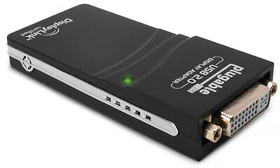 Plugable USB 2.0 To VGADVIHDMI Video Graphics Adapter For Multiple Monitors • $35.95