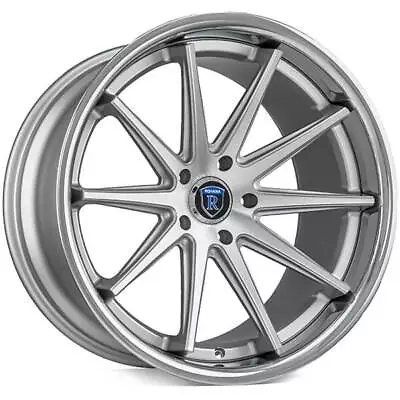 (4) 20x10 Rohana Wheels RC10 Machined Silver Rims (B6) • $2240