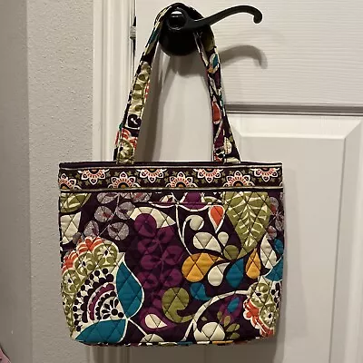 Retired!!Vera Bradley Purse In Plum Crazy • $12.50