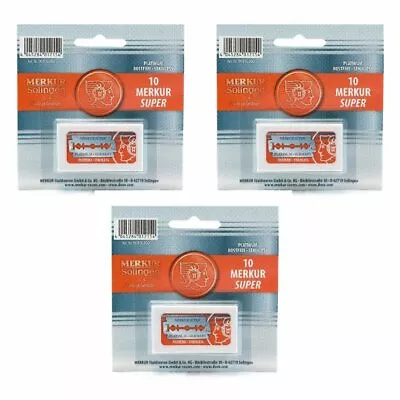 Merkur Double Edge Safety Razor Blades - 30 Ct. (NEW) • $21