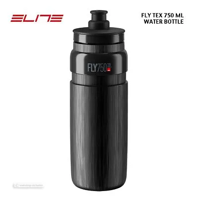 Elite FLY TEX Water Bottle BLACK 750ml • $10.99