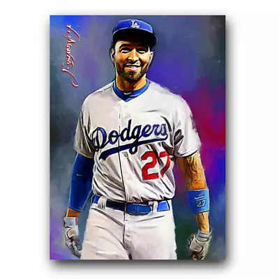 Matt Kemp Art Card Limited 14/50 Edward Vela Signed (Los Angeles Dodgers) • $2.99