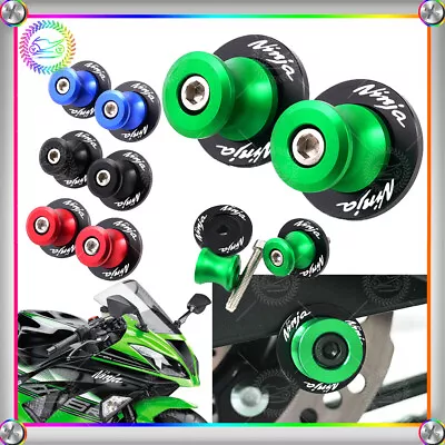 For Kawasaki Ninja 250 300 400 650 ZX6R M10M8 Swingarm Spool Slider Stand Screws • $8.99