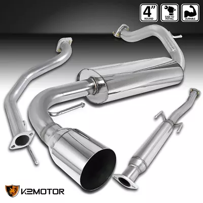 Fits 1988-1991 Honda CRX Stainless Steel Muffler Exhaust Catback System 88-91 • $164.88