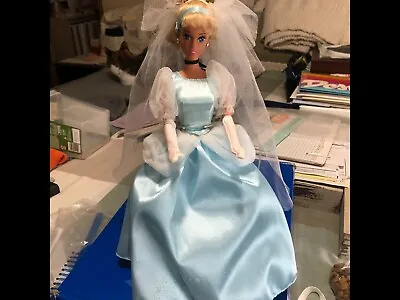 $39 • Buy Vintage Cinderella Barbie Doll 1996 11  Mattel