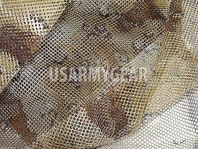 US USMC Army Desert Coyote Camo Netting 5 X 8 Ghillie Mesh Veil Cover Deer Blind • $13