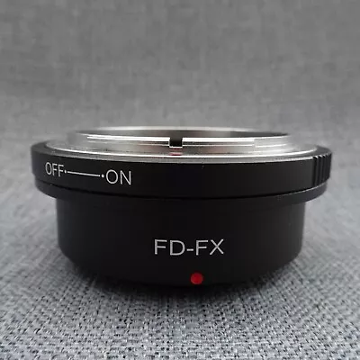 FD-FX Mount Adapter Ring For Canon FD Lens To Fujifilm X- Camera (X-T3 X-E4 ETC) • £9.95