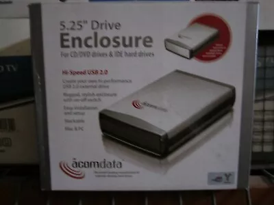 $59.99 • Buy External USB IDE Enclosure Case For 5.25  CD DVD ROM Burner Writer DVD CD NEW 