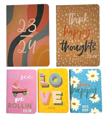 £3.99 • Buy 2023 2024 Eco A5 A6 Academic Diary Mid Year Week To View Planner Student School