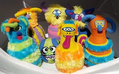 Monster Bowling Toy For Kids Children Colorful Fuzzy Monsters Melissa & Doug • $6.95
