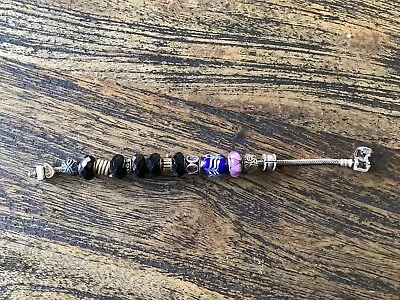 Pandora Bracelet With 15 Charms REDUCED!!! • $150