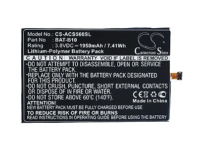 NEW Battery For Acer Liquid Jade Liquid Jadeplus S55 BAT-B10 Li-Polymer UK Stock • £19.44