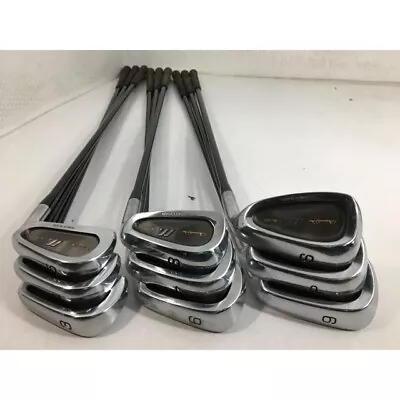 Mizuno MS-205 Iron Set #3-PwSw(9Clubs) / Original Carbon / Flex:  R / Grip GP • $156.99