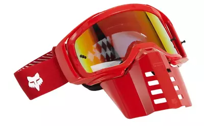 Supreme/Fox Racing Goggles In Red W/Face Shield (FW23) Deadstock W/Sticker • $224.99