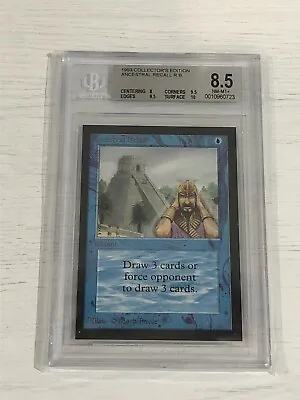 Ancestral Recall BGS 8.5 CE Collectors Edition MTG Magic The Gathering • $724.95