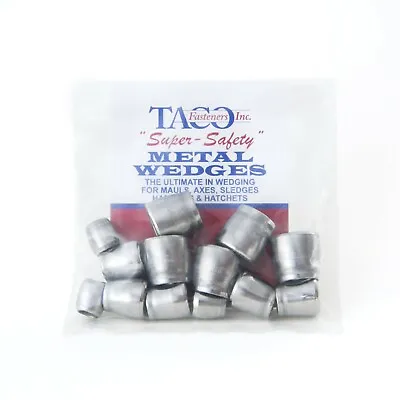 15 Pack Round Metal Axe And Hammer Wedges • $13.50