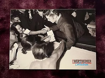Elvis Presley Wertheimer Collection #250 1950s NYC Autograph Session B/W Photo💙 • $4.97