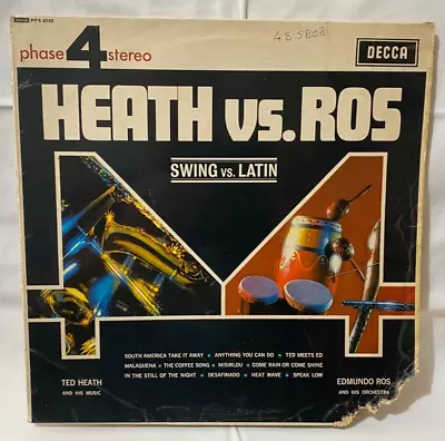 Heath Vs Ross Ted Heath Vs. Edmundo Ros Swing Vs. Latin LP Album Record 1963 • £5.99