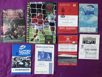 £1.50 • Buy Football Programs 1957 Huddersfield Town To 1989 Nottingham Forest Job Lot ￼￼+