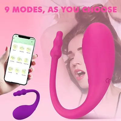 Wearable Panty Vibrator G-Spot APP Control Dildo Clit Stimulator Women Sex Toys • $28.95