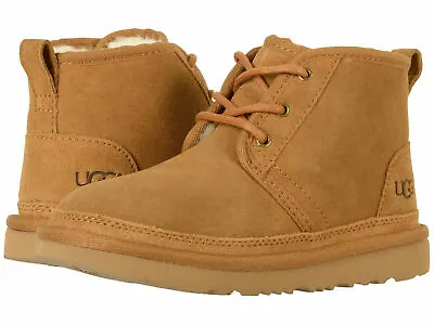 UGG Neumel II Big Kids Boot Suede Upper 1017320K Chestnut 100% Authentic New • $97.49