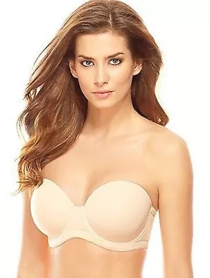 New Wacoal 854119 Red Carpet Bra Nude Size 36D No Straps • $18.50