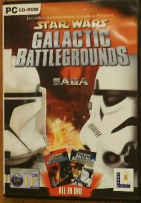 £7.55 • Buy Star Wars: Galactic Battlegrounds Saga - Galactic Battlegrounds And Clone Wars (