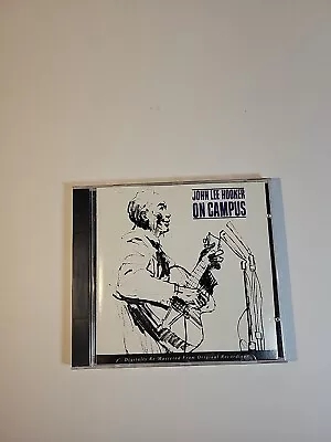 John Lee Hooker : On Campus CD 1991 Vee Jay Records • $11.99